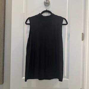 Eileen Fisher black tunic PL